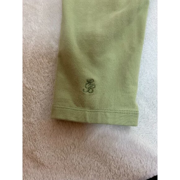 EDDIE BAUER Women's Collared Zip Up Green Activewear Outdoor Jacket Small Cotton - Picture 9 of 10